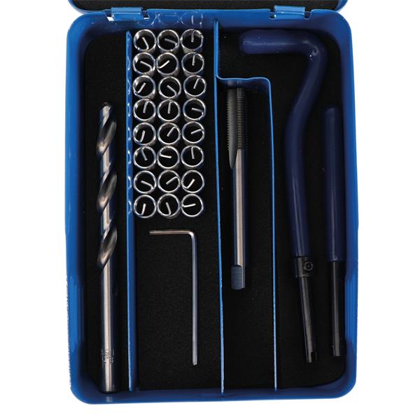 BGS 9427 Thread Repair Kit, M8 x 1.0 mm, 29 pcs. 