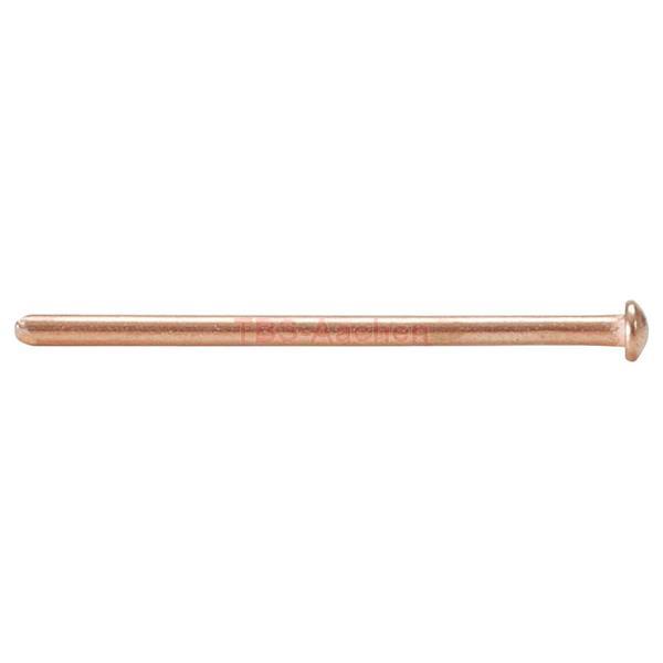 KS-Tools 500.8572 Schweisnägel2,5x50mm verkupfert, 