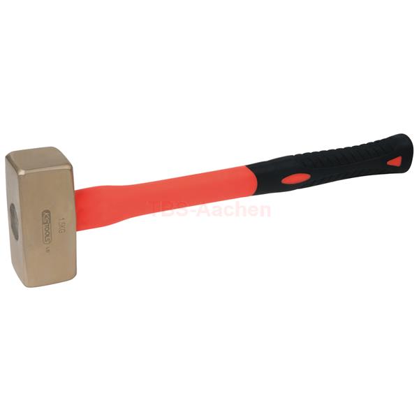 KS-Tools 963.2064 BRONZEplus Fäustel 2000 g, mit F iberglasstiel