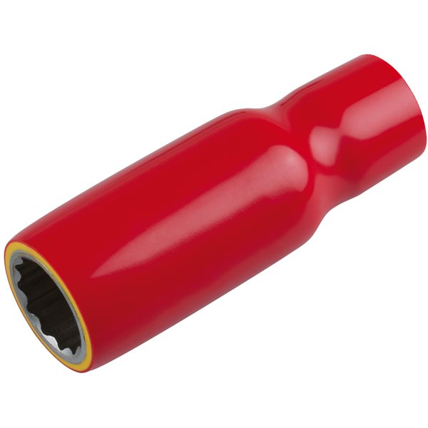KS-Tools 117.3882 3/8" Isolierte Stecknuss, lang 19 mm