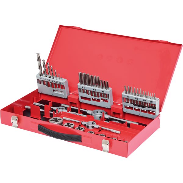 KS-Tools 331.0644 HSS Gewindeschneidwerkzeug-Satz 