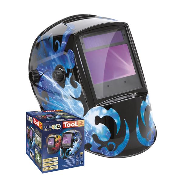 Gys 044104 Schweißhelm LCD ZEUS 5-9 / 9-13G COSMIC C