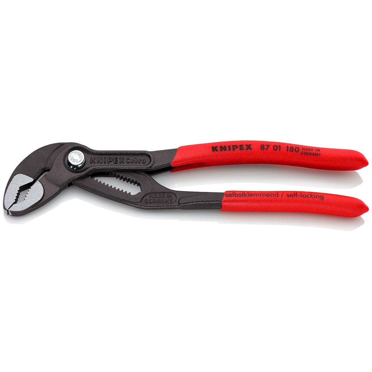 Knipex 87 01 180 COBRA WATER PUMP PLIERS 