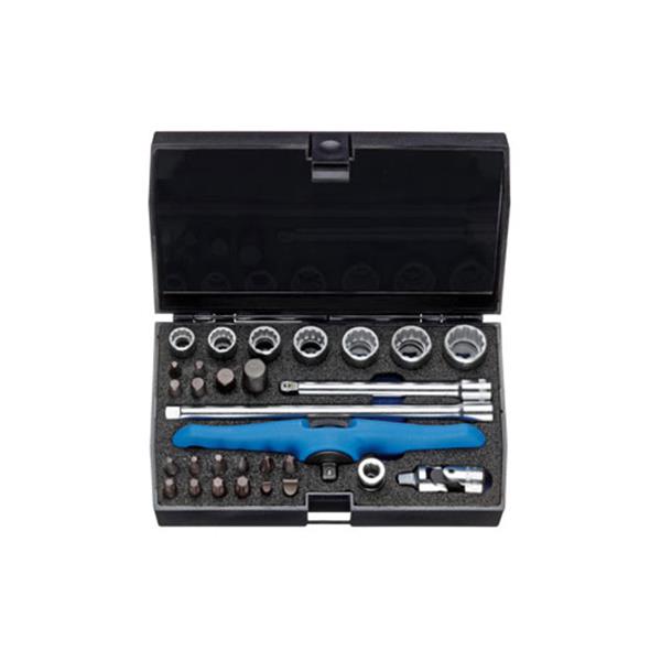 Gedore D 20 MOT Basic tool set 1/4", 30 pcs 