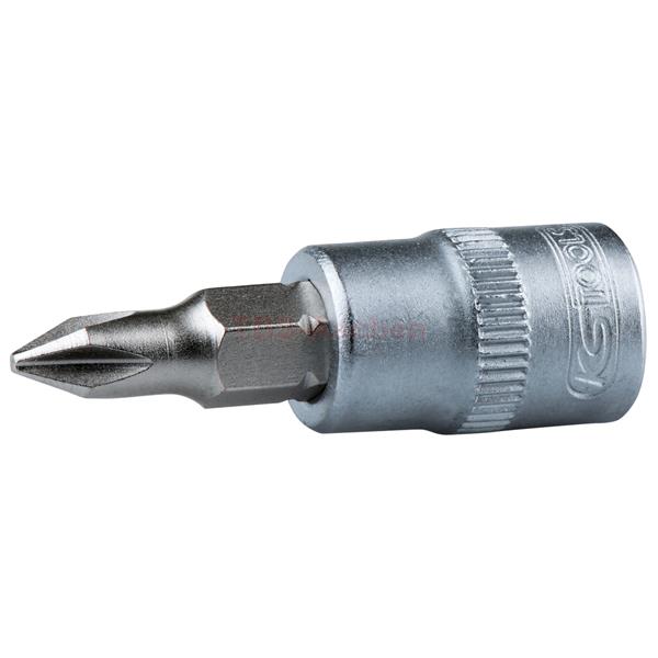 KS-Tools 911.1415 1/4" Bit socket, PH1 