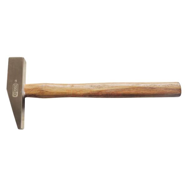 KS-Tools 963.2161 BRONZEplus+ Maurerhammer 800 g, mit Hickorystiel