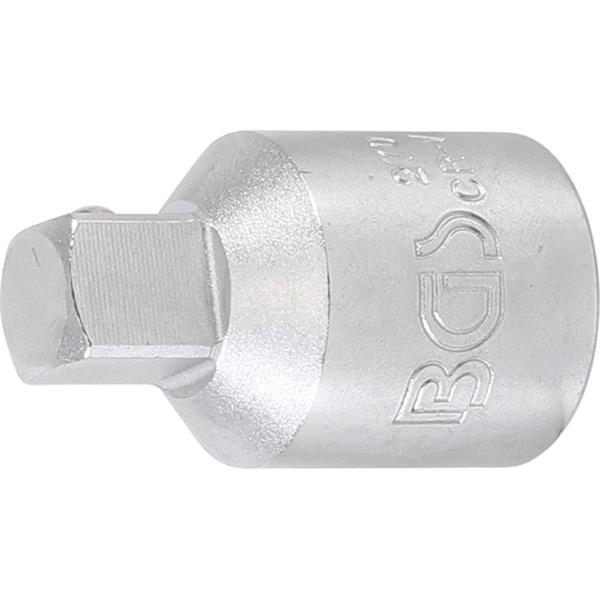 BGS 270 Socket Adaptor, internal square 12.5 mm (1 /2") - external square 10 mm (3/8")