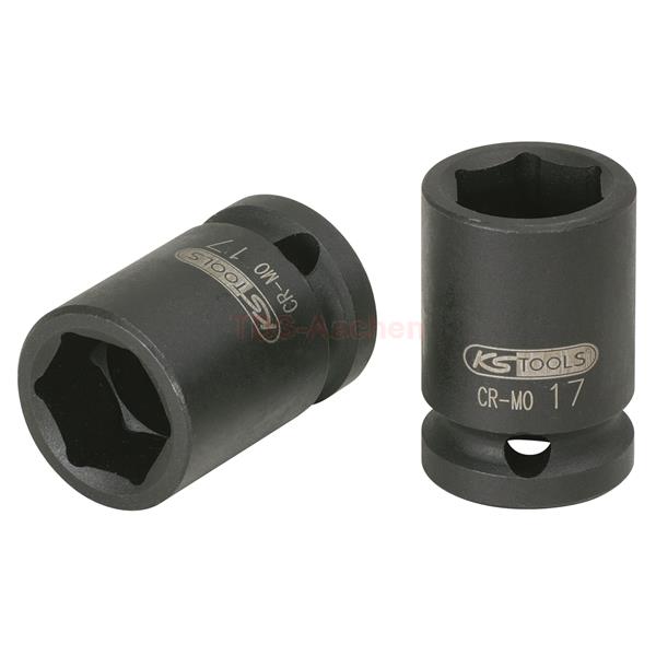 KS-Tools 515.0040 1/2" SW 3/8" Kraft-Nuss, kurz 