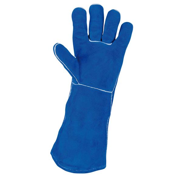 KS-Tools 985.7040 Schweißer-Lederhandschuhe lang Gr. 10