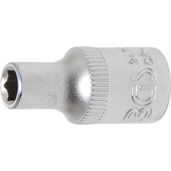BGS 2475 Socket, Hexagon, 6.3 mm (1/4") Drive, 4.5 mm