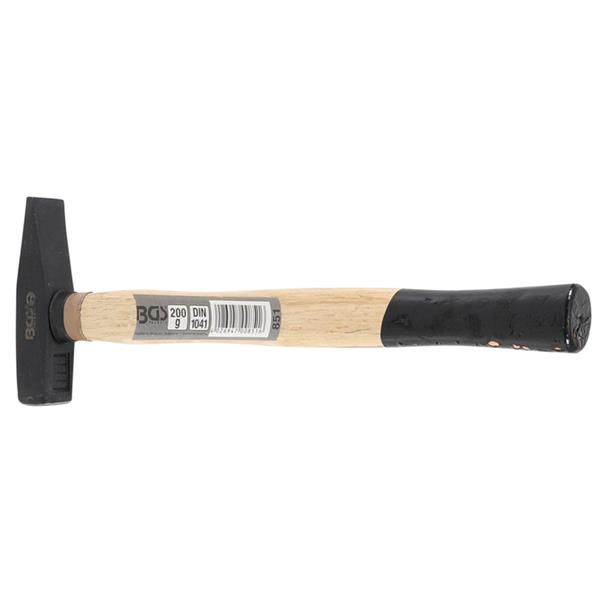 BGS 851 Machinist's Hammer, Wooden Handle, DIN 104 1, 200 g