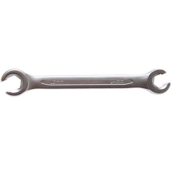 BGS 1761-14x15 Double Ring Spanner, open Type, 14 x 15 mm