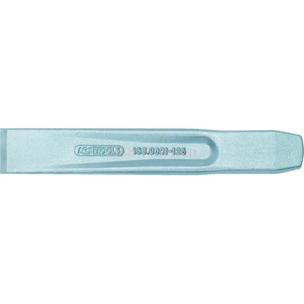 KS-Tools 156.0691 Flat chisel, oval, 100x19mm, sil ver