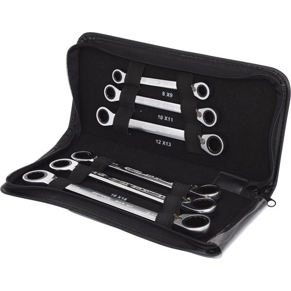 KS-Tools 503.4580 GEAR+Doppelringschlüssel-Satz,r/ 