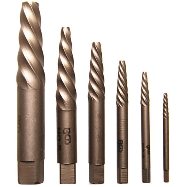 BGS 8549 Screw Extractor Set, 6 pcs. 