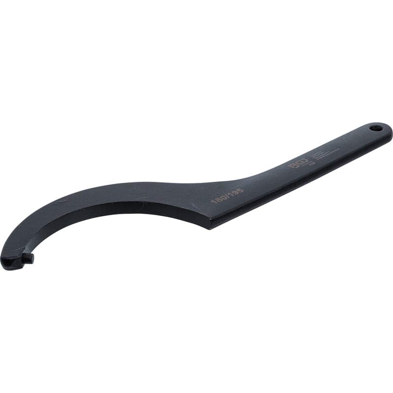 BGS 74225 Hook Wrench with Pin, 180 - 195 mm 