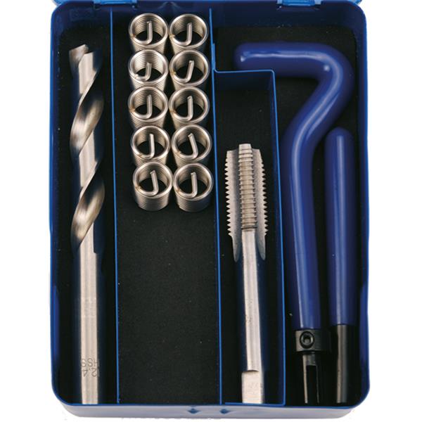 BGS 1959 Thread Repair Kit, M12 x 1.25 mm, 14 pcs. 