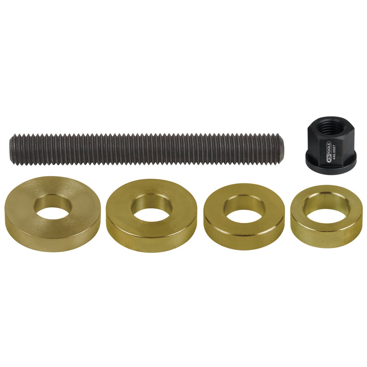 KS-Tools 440.0110 Radnaben-Demontage-Satz, 6-tlg. 