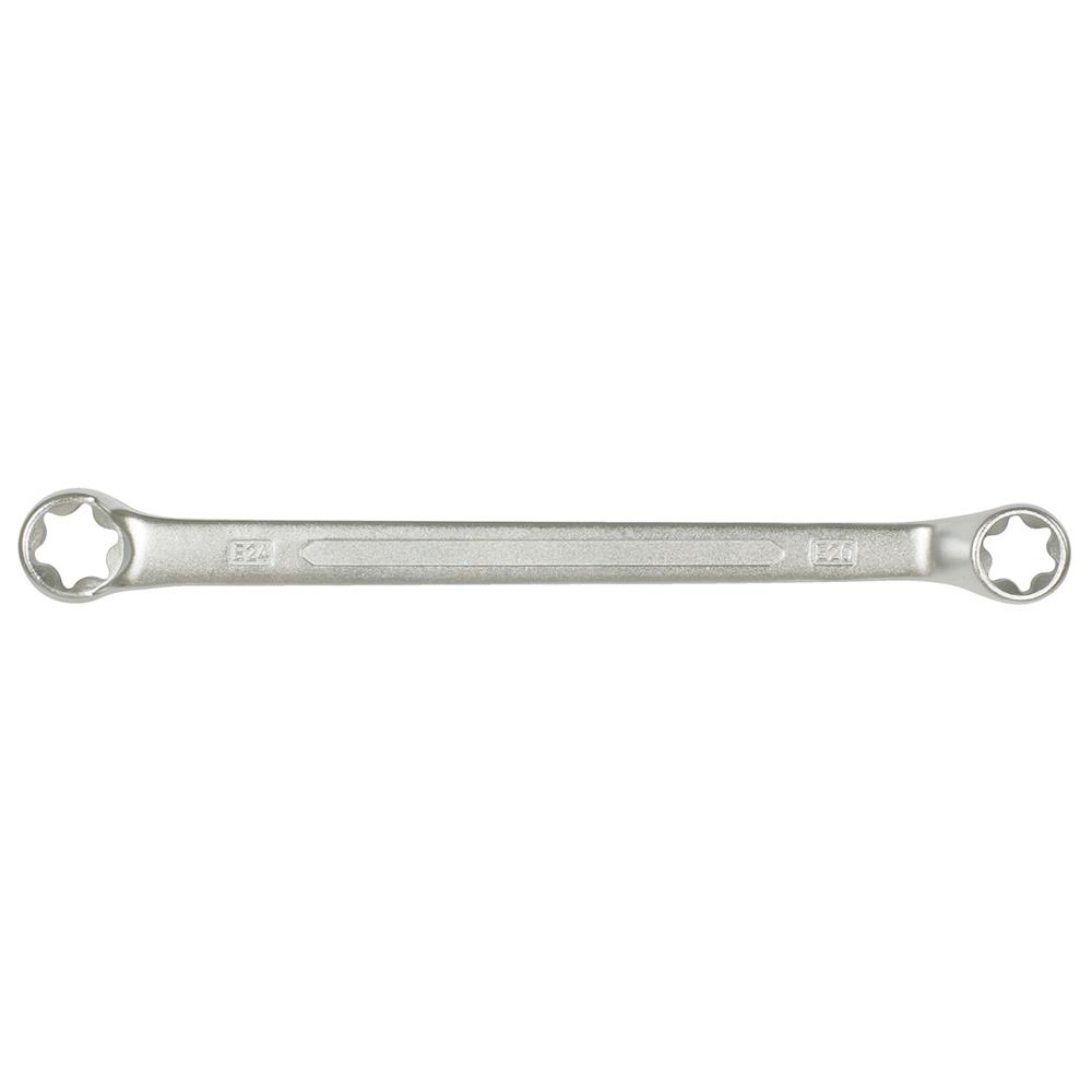 KS-Tools 911.0365 TX-E-Doppelringschlüssel E16xE22 gekröpfte Form