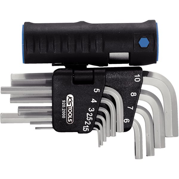 KS-Tools 920.2000 Innen6kant-Winkelstiftschlüssel- 
