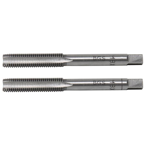 BGS 1900-M8X1.0-B Tap Set, Starter & Plug Tap, M8 x 1.0 mm, 2 pcs.