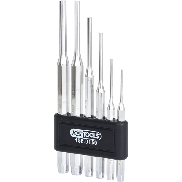 KS-Tools 156.0150 Punch set, mirror polished, 6 pc s