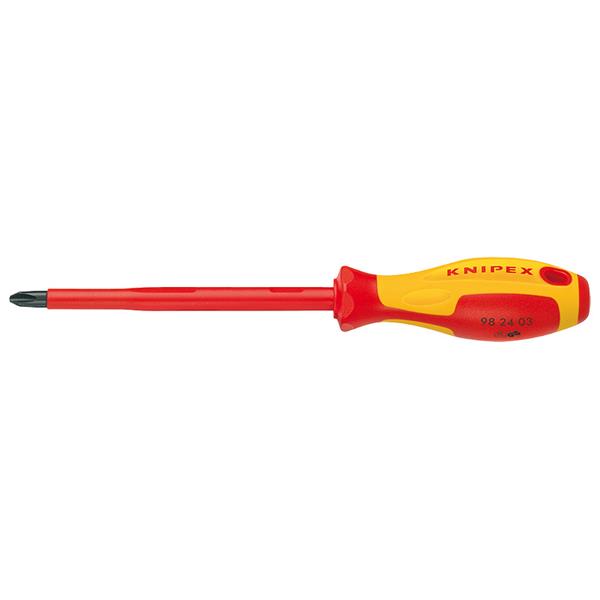 Knipex 98 24 03 Kreuzschlitz-Schraubendreher PH 3