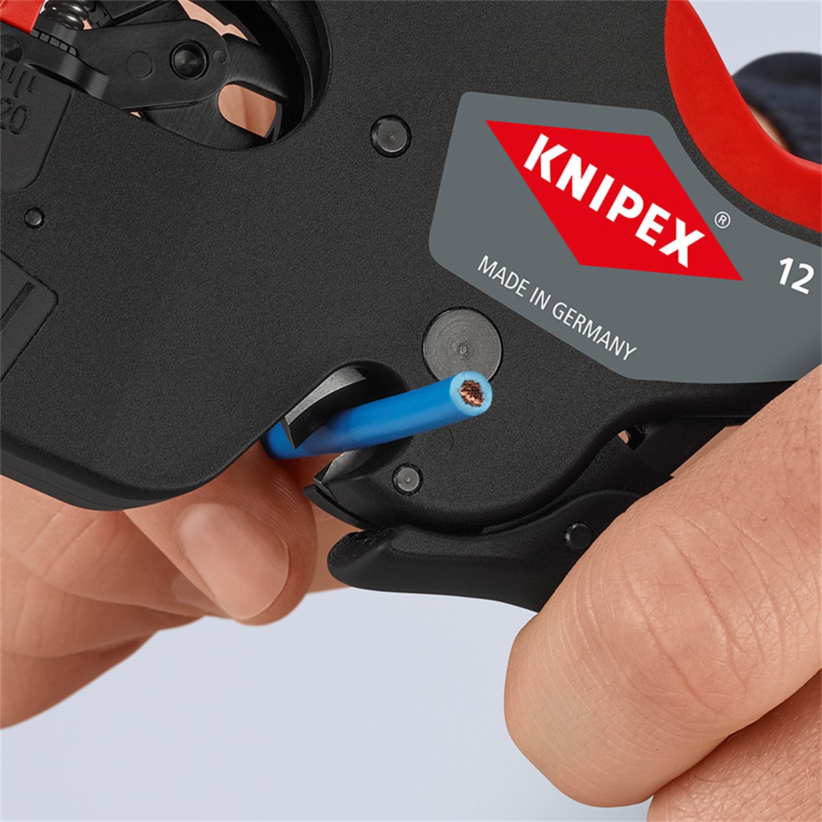 Knipex 12 72 190 NexStrip Multi-Tool with non-slip plastic grips 190 mm