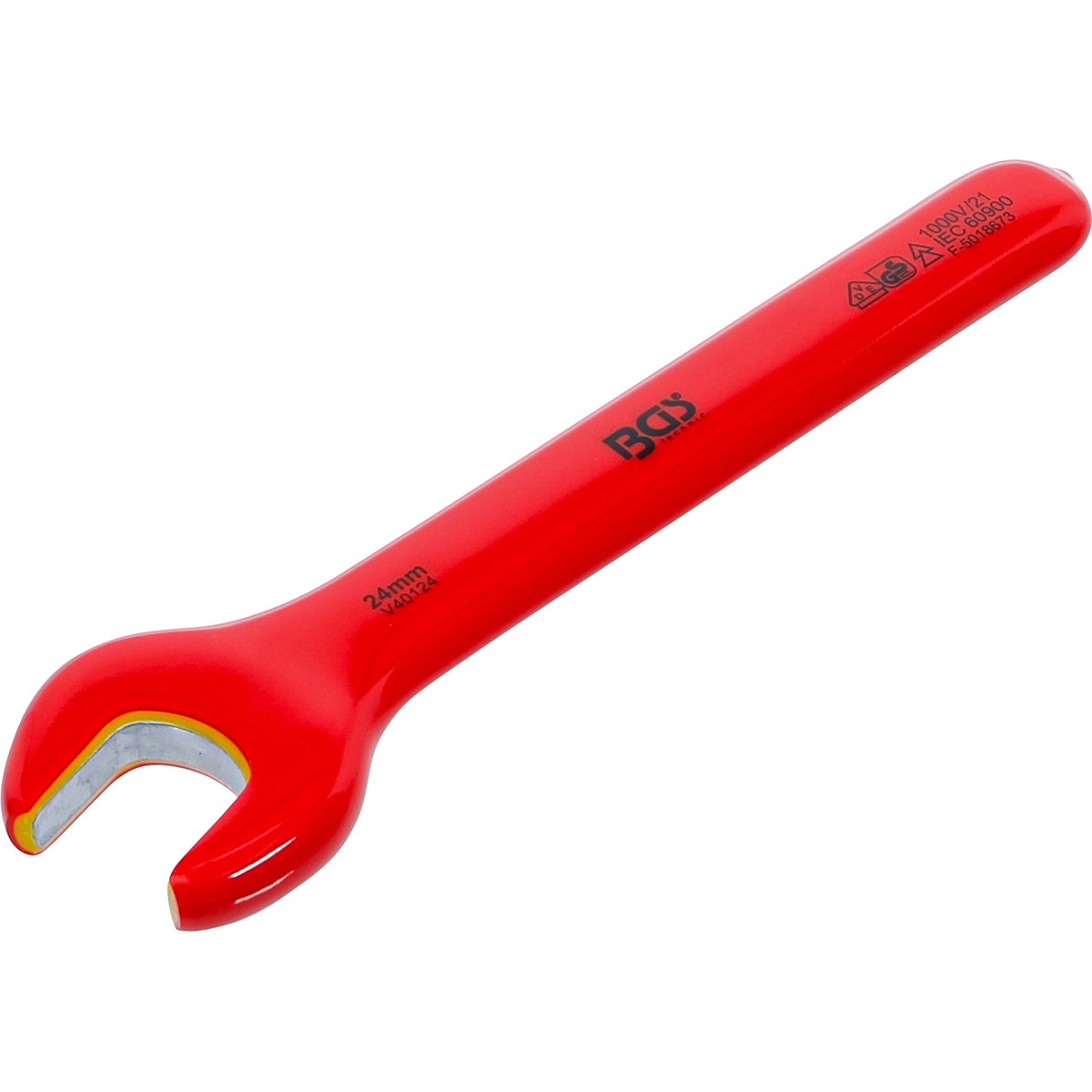 BGS 71074 VDE Single Open End Spanner, 24 mm 