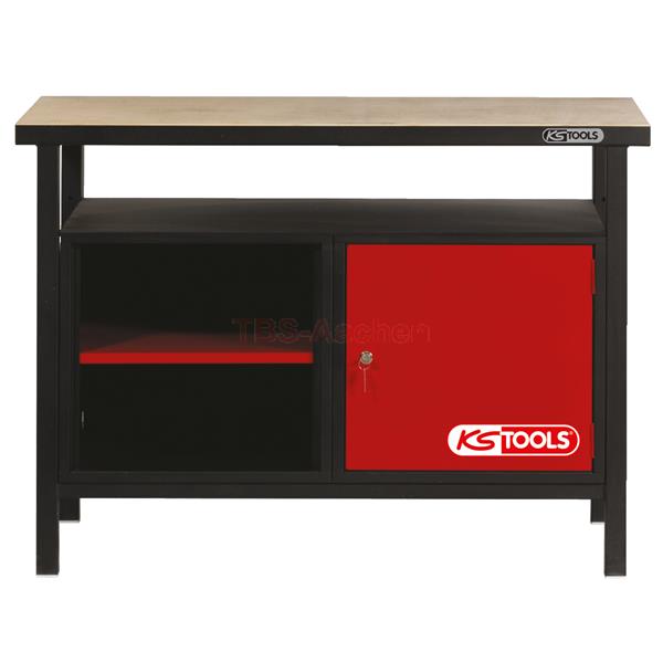 KS-Tools 865.0001 Werkbank m.1 Tür 