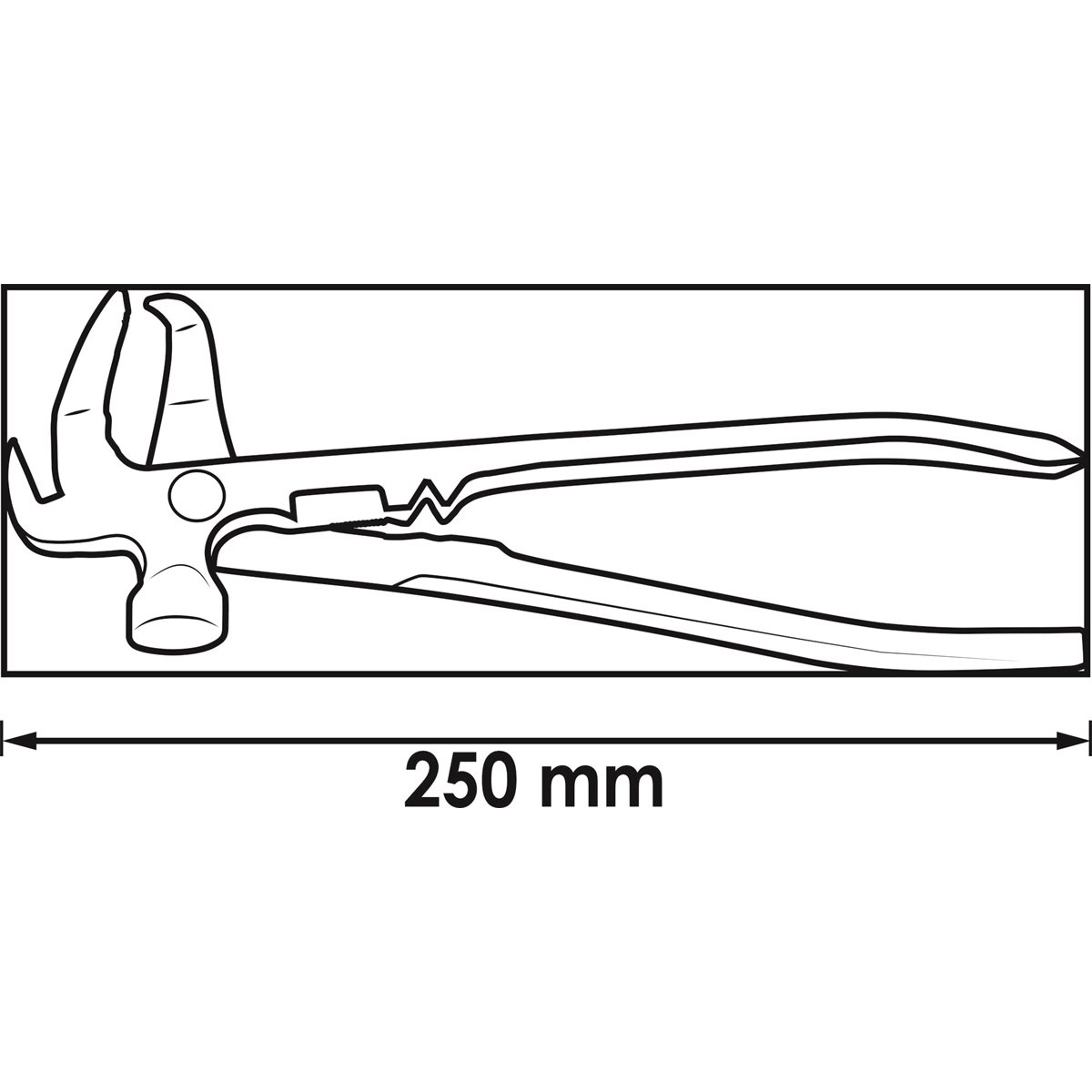 Vigor V1657 Auswuchtgewicht-Zange 