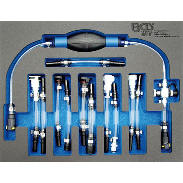 BGS 8819 Diesel Bleeding / Primer Kit, for Ford, P SA, Opel, Fiat, Rover, Land Rover, Renault, Merced