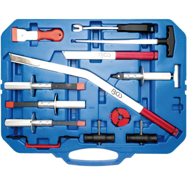 BGS 69500 Windshield Removal Tool Kit, 14 pcs. 