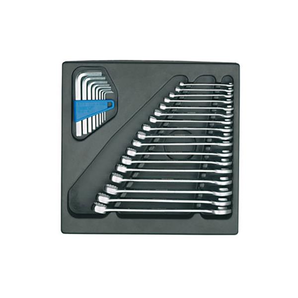 Gedore 1500 ES-7 Combination spanner set in 2/3 ES tool module