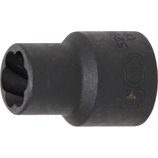 BGS 5266-12 Twist Socket (Spiral Profile) / Screw Extractor, 12.5 mm (1/2") Drive, 12 mm