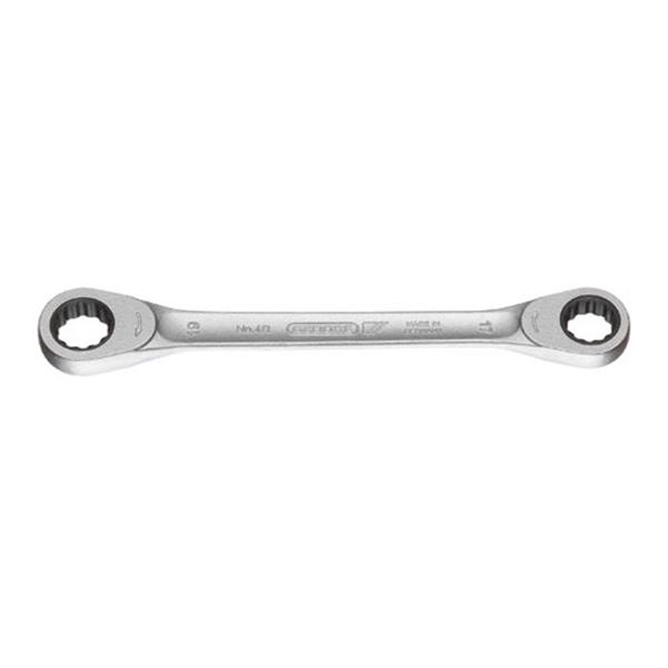 Gedore 4 R 14x15 Flat ring ratchet spanner 14x15 m m