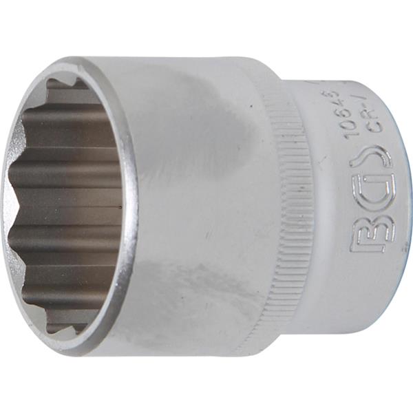 BGS 10646 Socket, 12-point, 12.5 mm (1/2") Drive, 30 mm