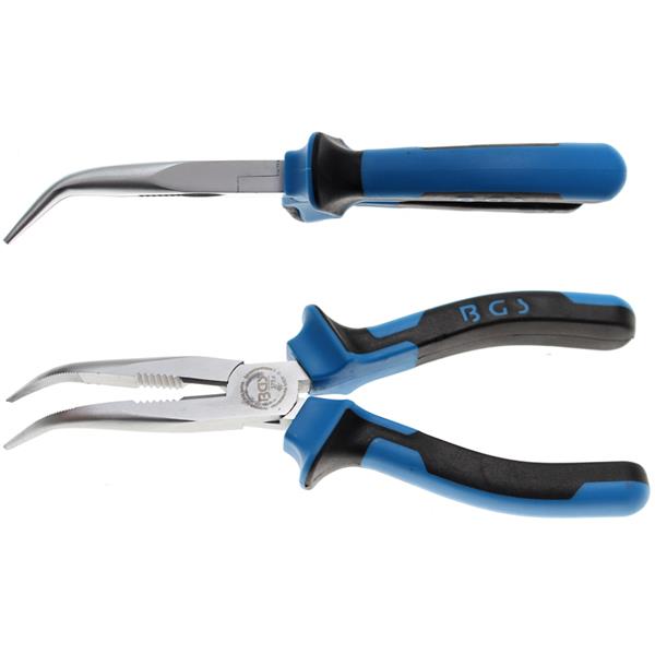 BGS 373 Bent Nose Pliers, 200 mm 