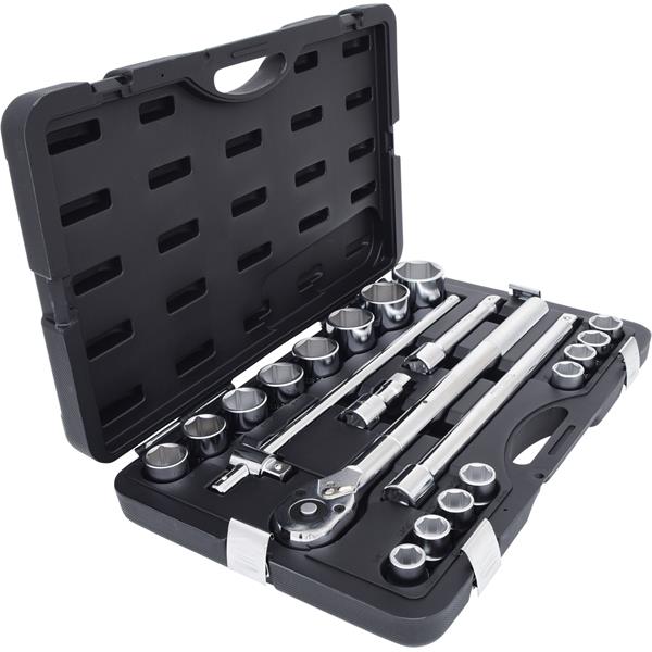 KS-Tools 911.0721 3/4" Socket set, 21 pcs 6 point