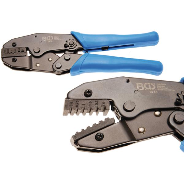 BGS 1418 Ratchet Crimping Tool, for Cable End Slee ves 0.5 - 4 mm²