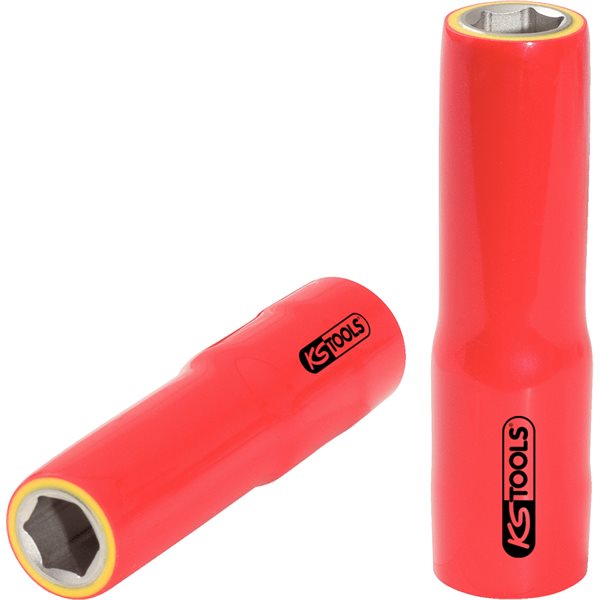 KS-Tools 117.1341 1/2" Isolierte Stecknuss,lang, 