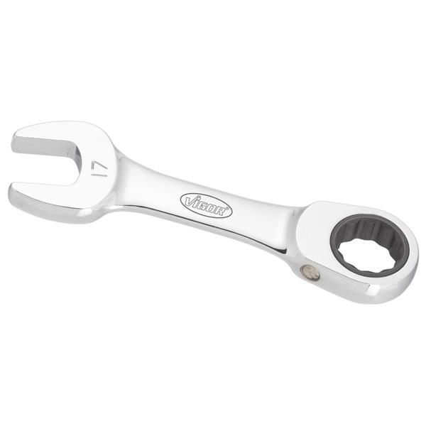 Vigor V2829 Ratschen-Ring-Maulschlüssel, kurz SW15