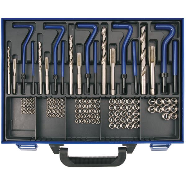 BGS 1950 Thread Repair Kit, M5 - M12, 130 pcs. 