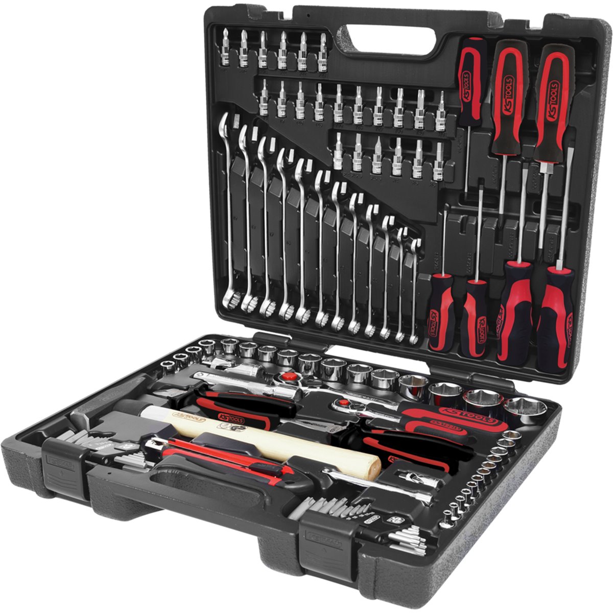 KS-Tools 918.0797 1/4”-1/2” CHROMEplus® Universal tool kit set, 97 pcs.