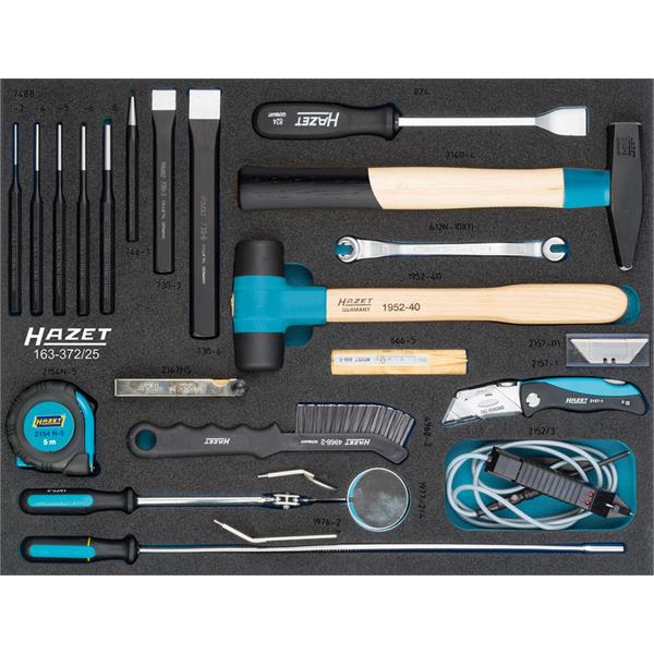 Hazet 163-372/25 Universal set 3/3+ 25-pieces for Hazet-Assistent