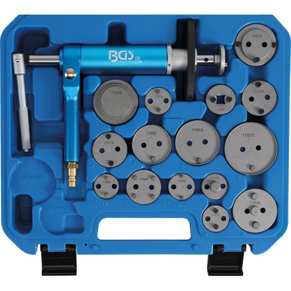 BGS 1117 Bremskolben-Rückstell-Satz, pneumatisch, 16-tlg.