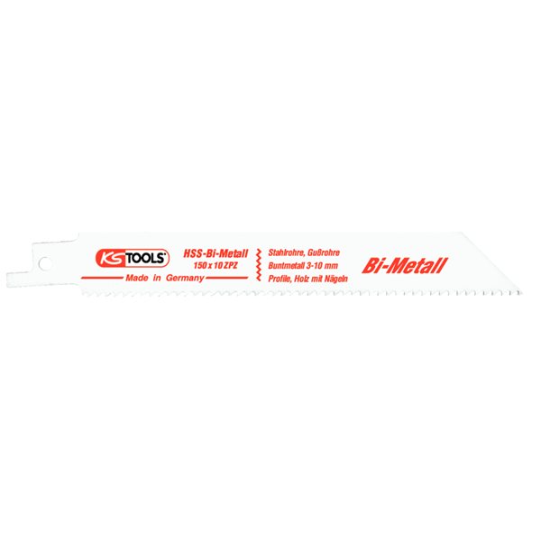 KS-Tools 129.4430 Säbelsägeblatt,L=150mm,2,5mm,5-P 