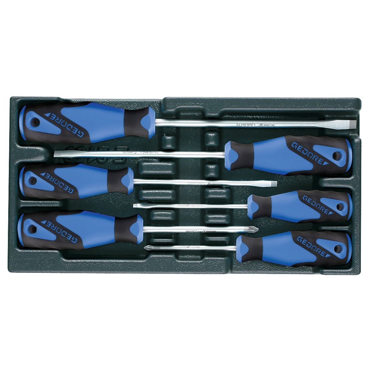 Gedore 1500 ES-2150 PZ Screwdiver set in 1/3 ES to ol module