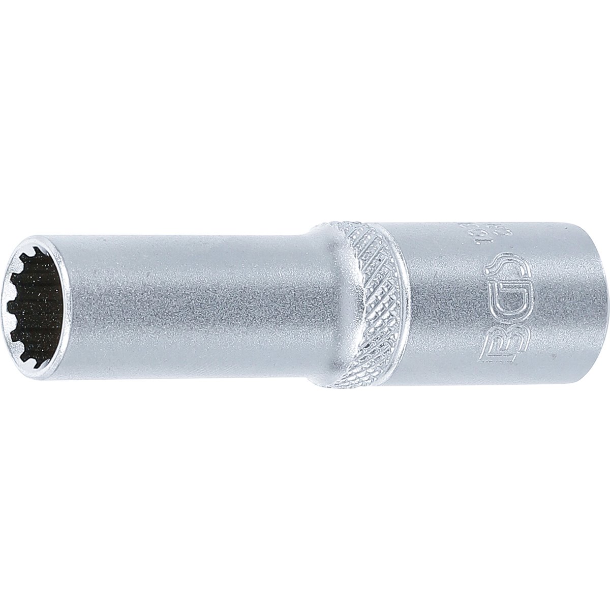 BGS 10350 Socket, Gear Lock, deep, 10 mm (3/8") Dr ive, 10 mm