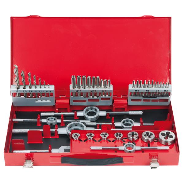 KS-Tools 331.0744 HSS Co Gewindeschneider-Satz 